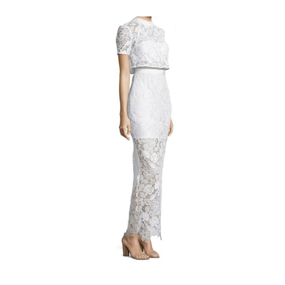 SELF-PORTRAIT Marcela Wedding Bridal Lace Maxi
